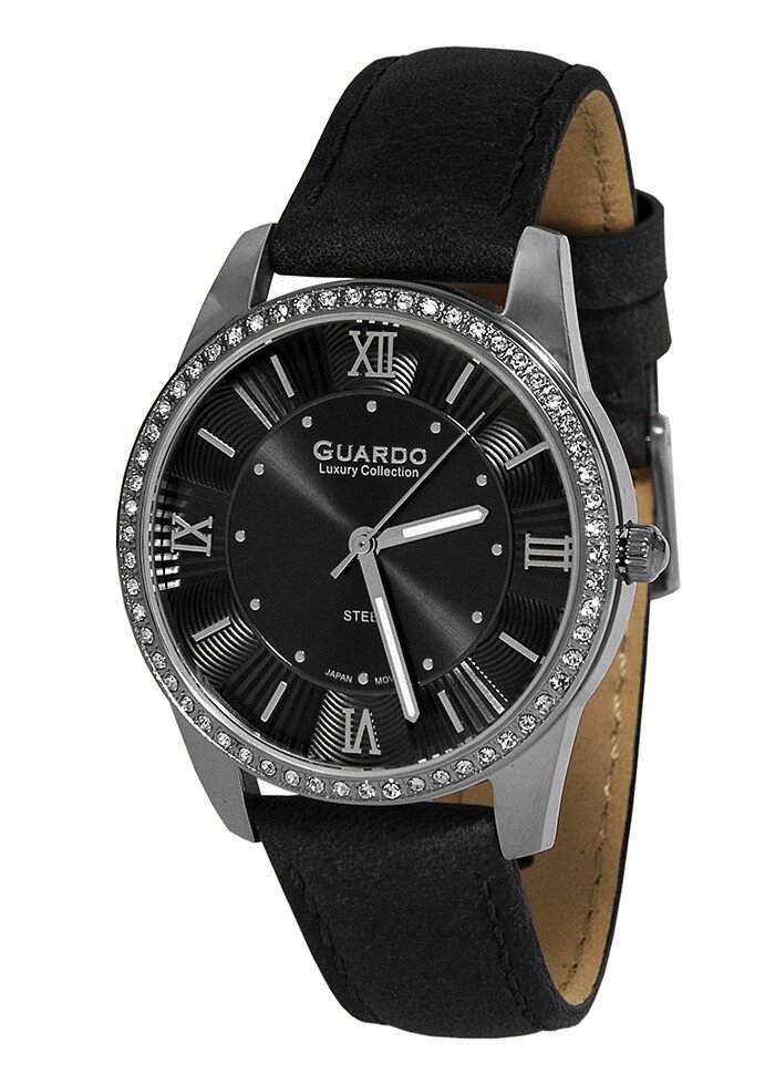 Жіночі наручні годинники Guardo S01949 SBB від компанії "Cronos" поза часом - фото 1