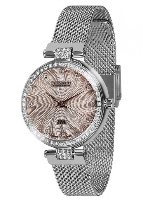 Жіночі наручні годинники Guardo S01979 (m) SGr від компанії "Cronos" поза часом - фото 1