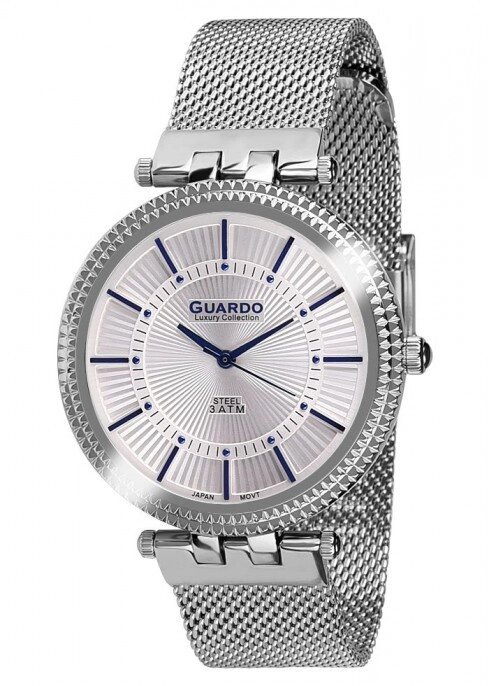 Жіночі наручні годинники Guardo S01981(m) SS від компанії "Cronos" поза часом - фото 1