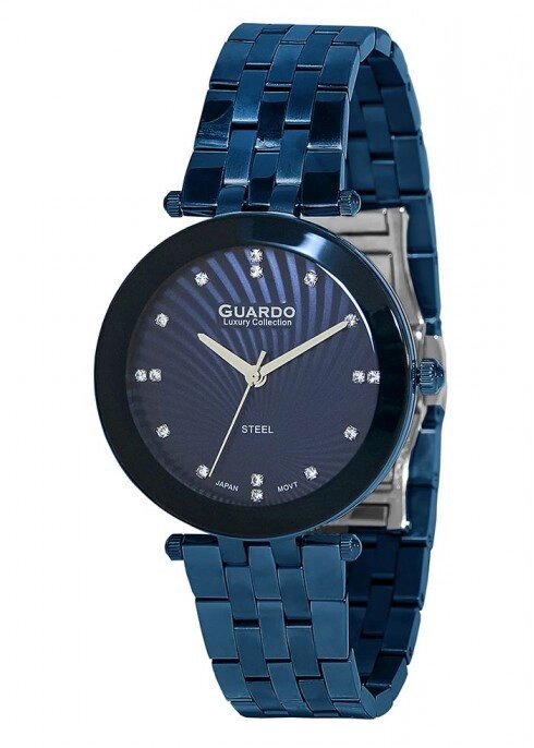 Жіночі наручні годинники Guardo S02066 (m) BlBl від компанії "Cronos" поза часом - фото 1