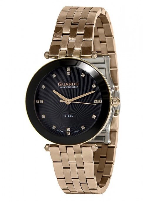Жіночі наручні годинники Guardo S02066(m) RgB від компанії "Cronos" поза часом - фото 1