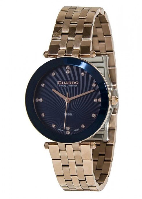 Жіночі наручні годинники Guardo S02066 (m) RgBl від компанії "Cronos" поза часом - фото 1
