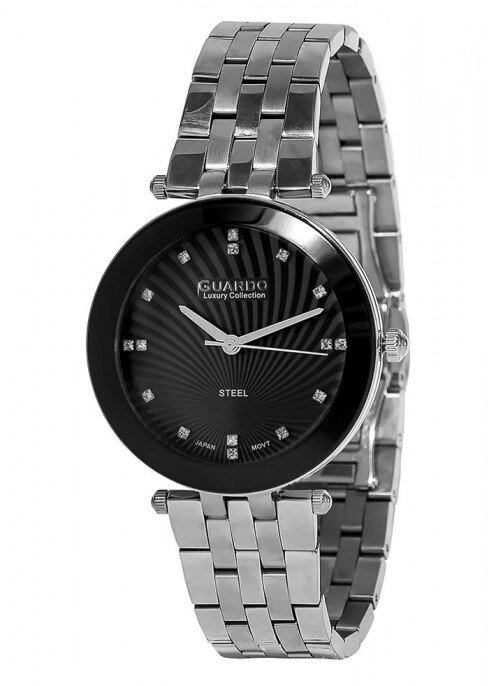 Жіночі наручні годинники Guardo S02066 (m) SB від компанії "Cronos" поза часом - фото 1