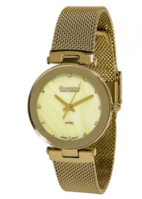 Жіночі наручні годинники Guardo S02076(m) GG від компанії "Cronos" поза часом - фото 1