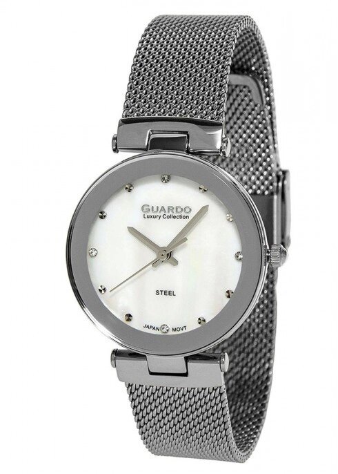 Жіночі наручні годинники Guardo S02076(m) SW від компанії "Cronos" поза часом - фото 1