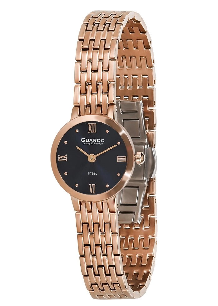 Жіночі наручні годинники Guardo S02404(m) Rg1Bl від компанії "Cronos" поза часом - фото 1