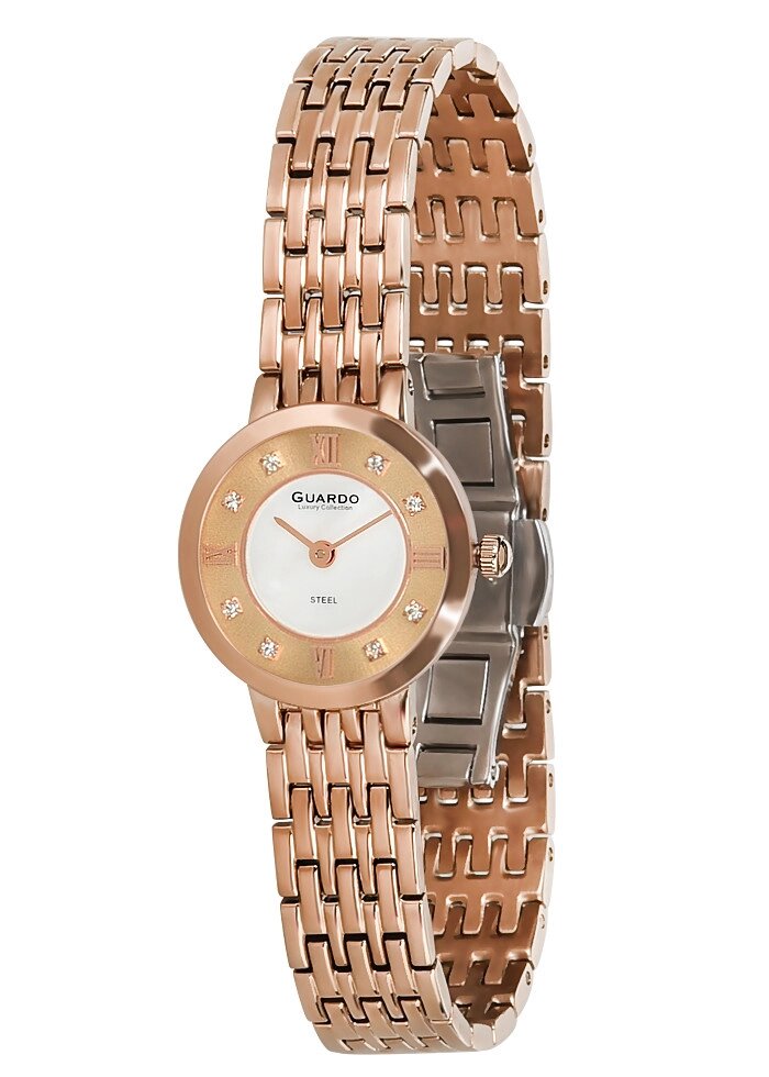 Жіночі наручні годинники Guardo S02404 (m) Rg2Rg від компанії "Cronos" поза часом - фото 1