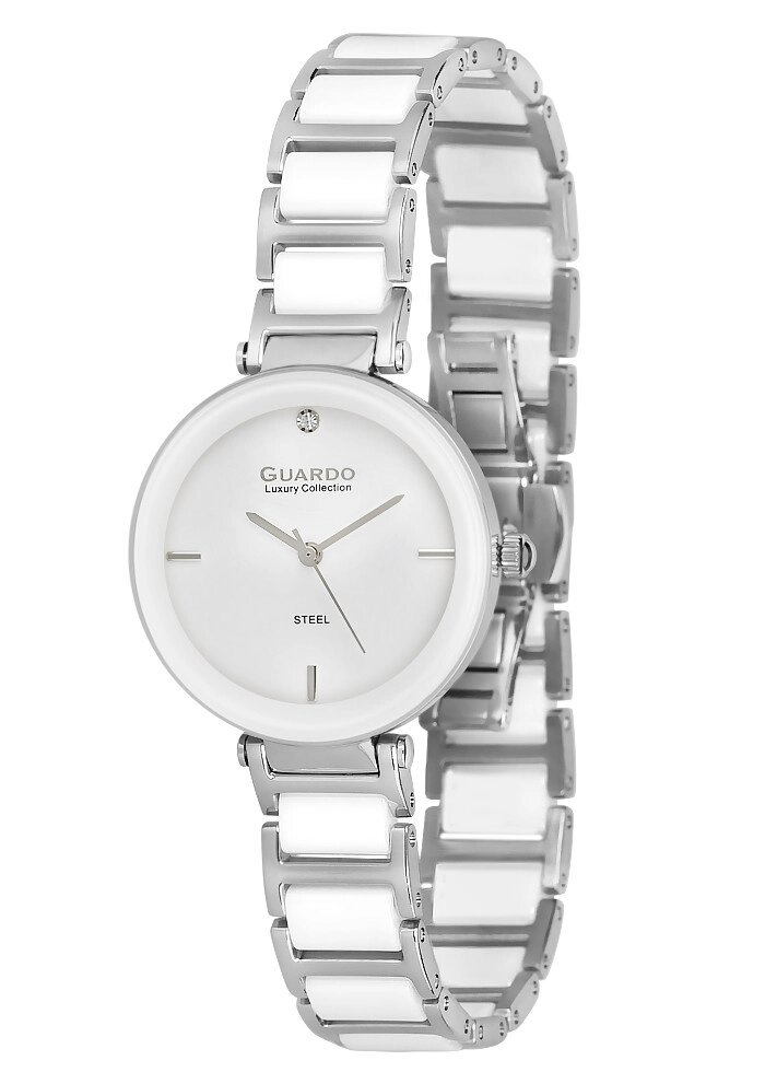 Жіночі наручні годинники Guardo S02406(m) SW від компанії "Cronos" поза часом - фото 1