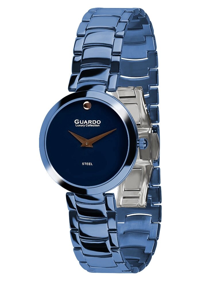 Жіночі наручні годинники Guardo S02407 (m) BlBl від компанії "Cronos" поза часом - фото 1