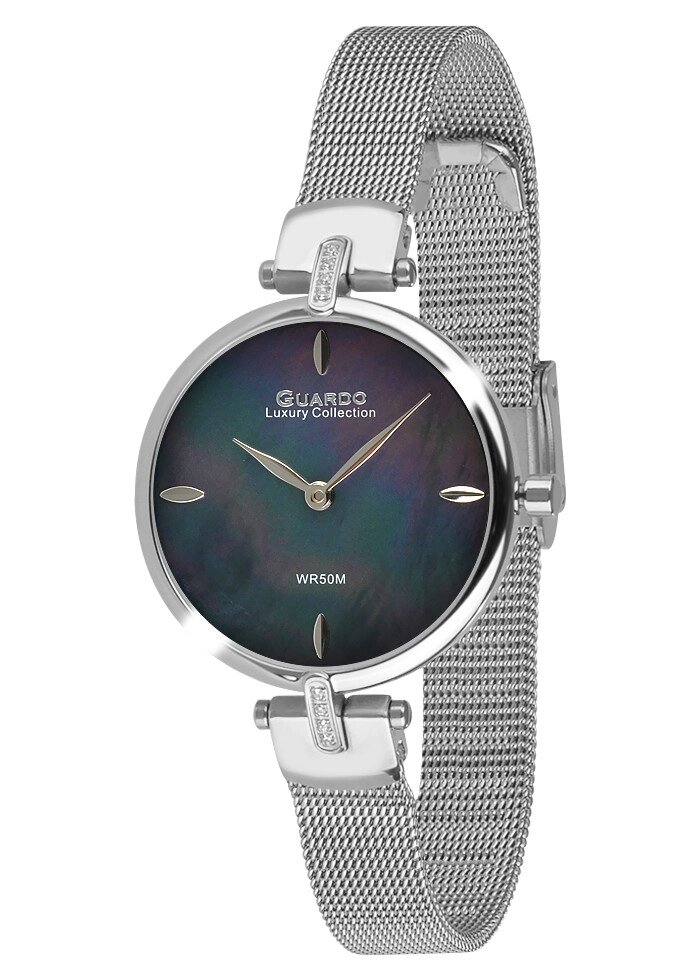 Жіночі наручні годинники Guardo S02413-2 (m. SB) від компанії "Cronos" поза часом - фото 1