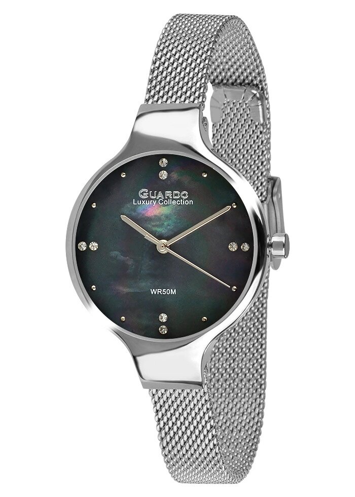 Жіночі наручні годинники Guardo S02414-2 (m. SB) від компанії "Cronos" поза часом - фото 1