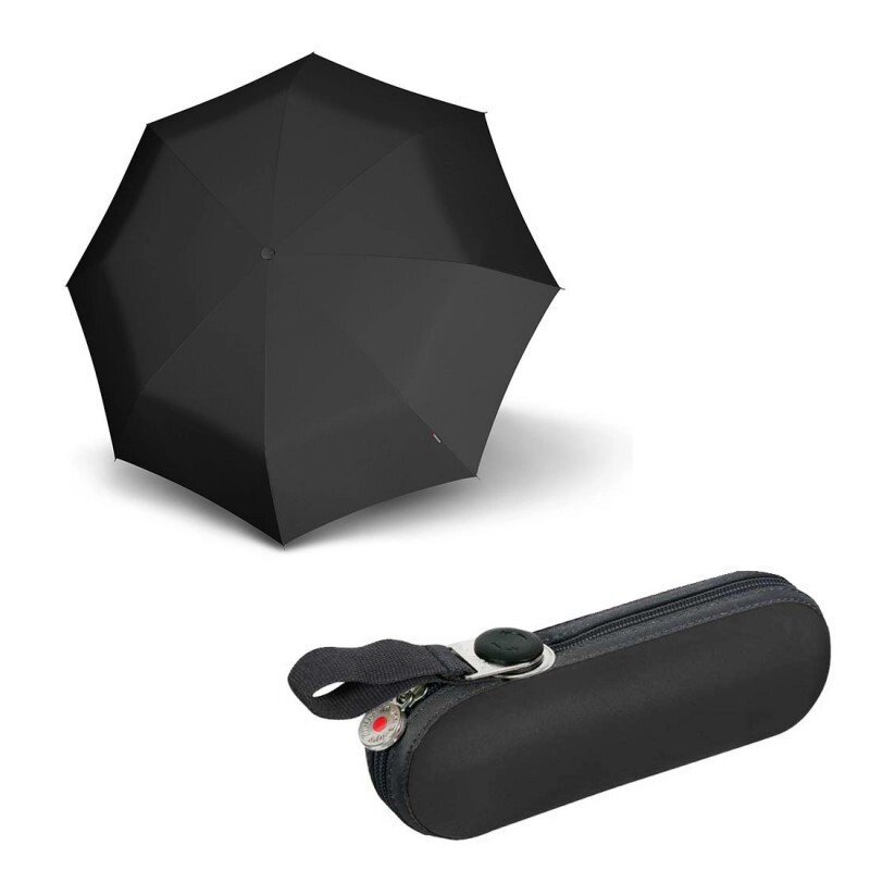 Зонт складаний Knirps X1 Black Kn89811100 від компанії "Cronos" поза часом - фото 1