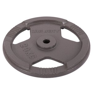 Диски (диски) сталеві з хватом d — 30 мм Zelart TA-7790-20 20 кг чорний