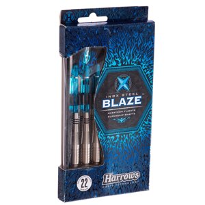 Дротики для гри в дартс циліндричні BLAZE BD821 (сталь, 3шт. 3хвост,3опер)