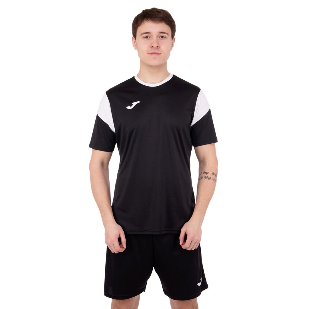 Форма футбольна Joma PHOENIX 102741-102 XS-2XL чорний-білий від компанії DROPT - інтернет-магазин гуртової та роздрібной торгівлі - фото 1