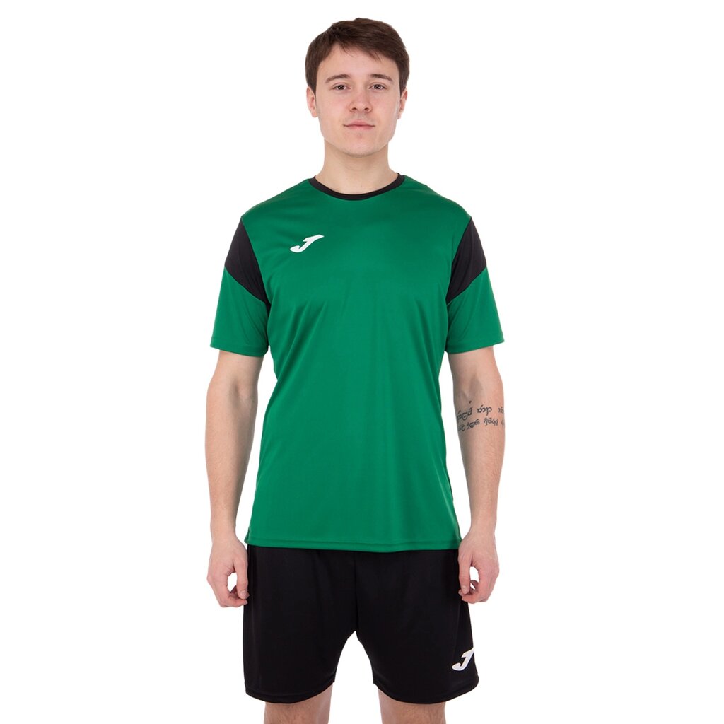 Форма футбольна Joma PHOENIX 102741-451 XS-2XL зелений-чорний від компанії DROPT - інтернет-магазин гуртової та роздрібной торгівлі - фото 1