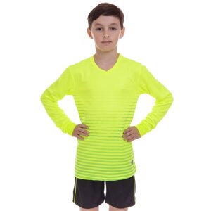 Форма футбольна дитяча з довгим рукавом Zelart CO-1908B-1 зріст 120-150 см кольору в асортименті