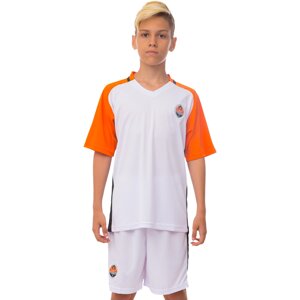 Форма футбольна дитяча з символікою футбольного клубу ШАХТЕР гостьова 2017 Zelart CO-3900-SH1 XS-XL