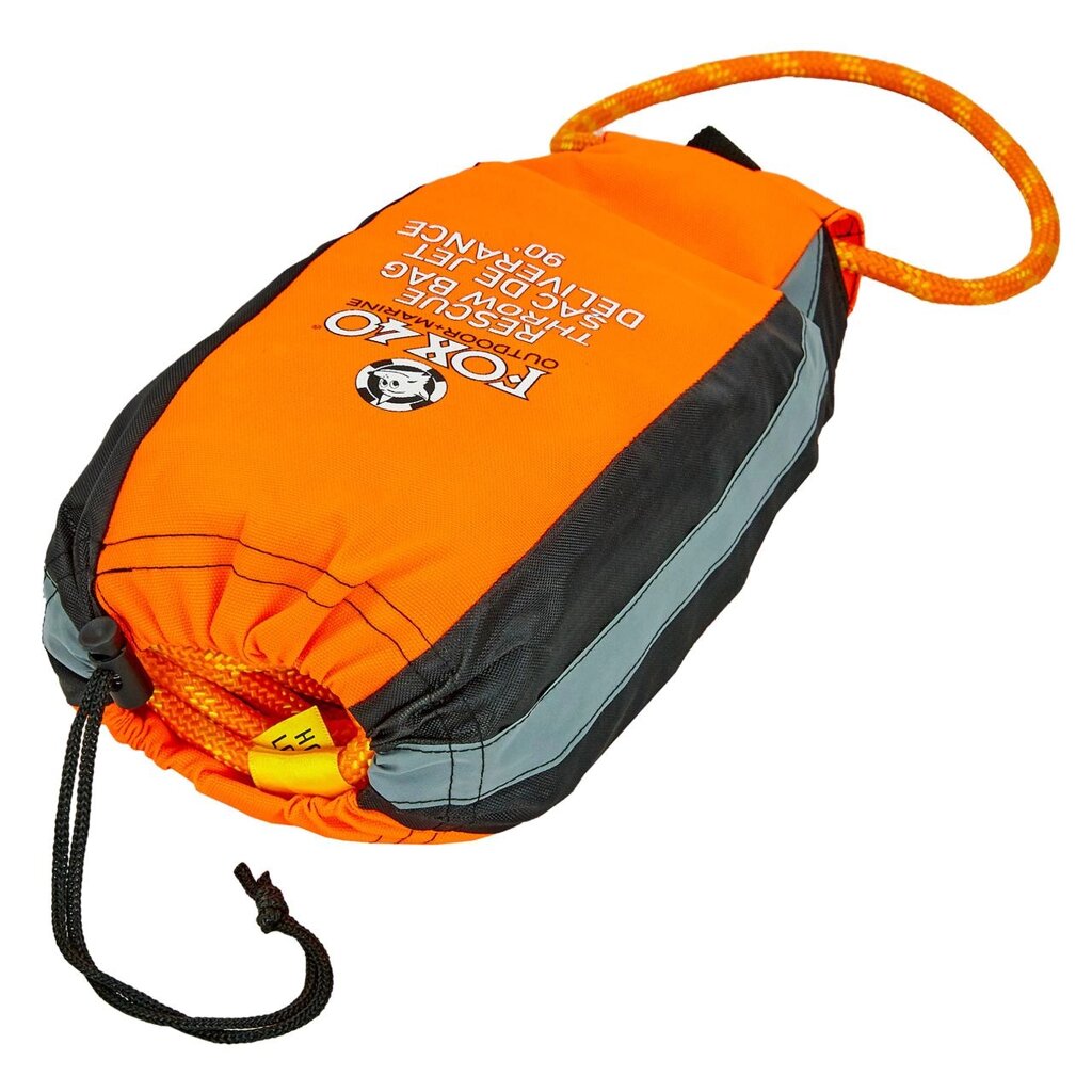 Канат рятувальний RESCUE THROW BAG FOX40 7909-0302 жовтогарячий від компанії DROPT - інтернет-магазин гуртової та роздрібной торгівлі - фото 1