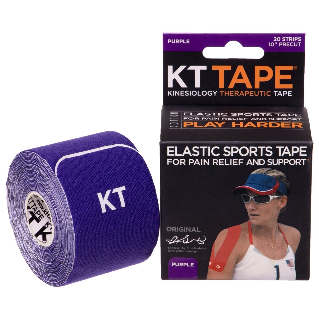 Кінезіо тейп (Kinesio tape) KTTP ORIGINAL BC-4786 розмір 5 см х 5 кольорів в асортименті від компанії DROPT - інтернет-магазин гуртової та роздрібной торгівлі - фото 1