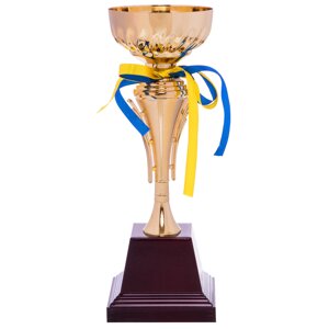 Кубок спортивний Zelart C-913D висота 30 см золото