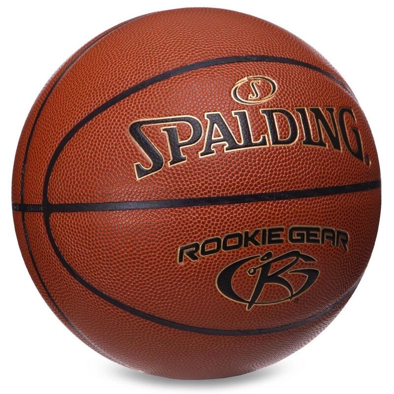 М'яч баскетбольний SPALDING 76950Y ROKIE GEAR No7 оранжевий від компанії DROPT - інтернет-магазин гуртової та роздрібной торгівлі - фото 1