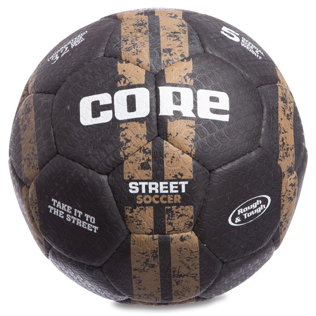 М'яч для вуличного футболу CORE STREET SOCCER No5 CRS-044 від компанії DROPT - інтернет-магазин гуртової та роздрібной торгівлі - фото 1