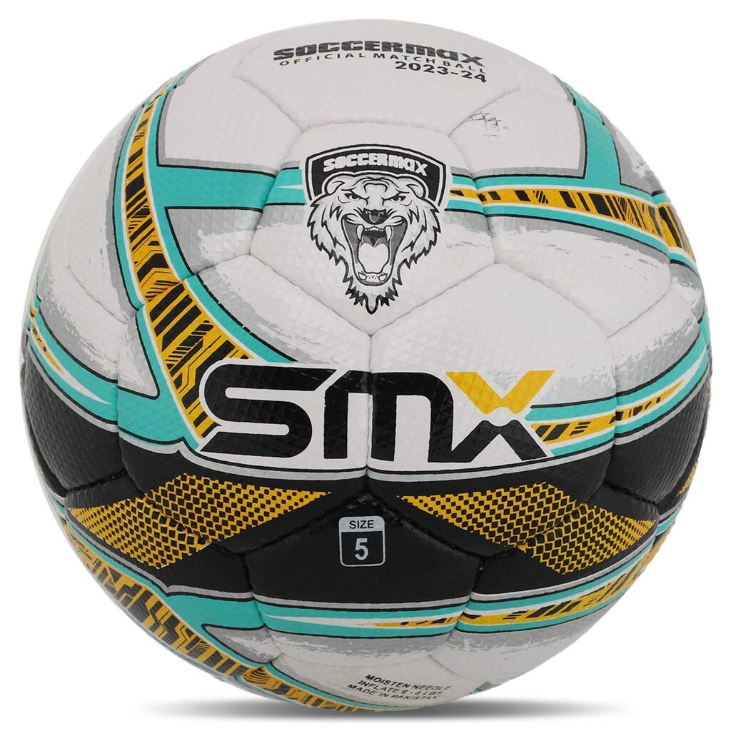 М'яч футбольний професійний SOCCERMAX FB-5049 No5 PU кольору в асортименті від компанії DROPT - інтернет-магазин гуртової та роздрібной торгівлі - фото 1