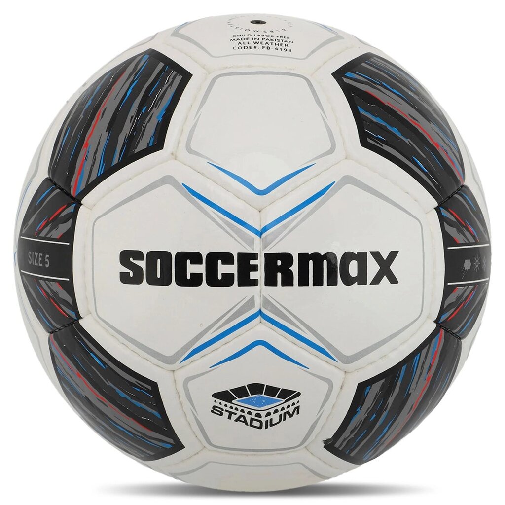 М'яч футбольний SOCCERMAX FB-4193 No5 PU кольору в асортименті від компанії DROPT - інтернет-магазин гуртової та роздрібной торгівлі - фото 1