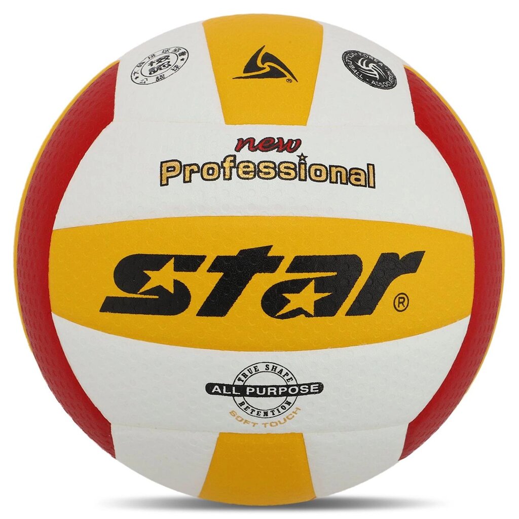 М'яч волейбольний STAR NEW PROFESSIONAL VB315-34 No5 PU від компанії DROPT - інтернет-магазин гуртової та роздрібной торгівлі - фото 1