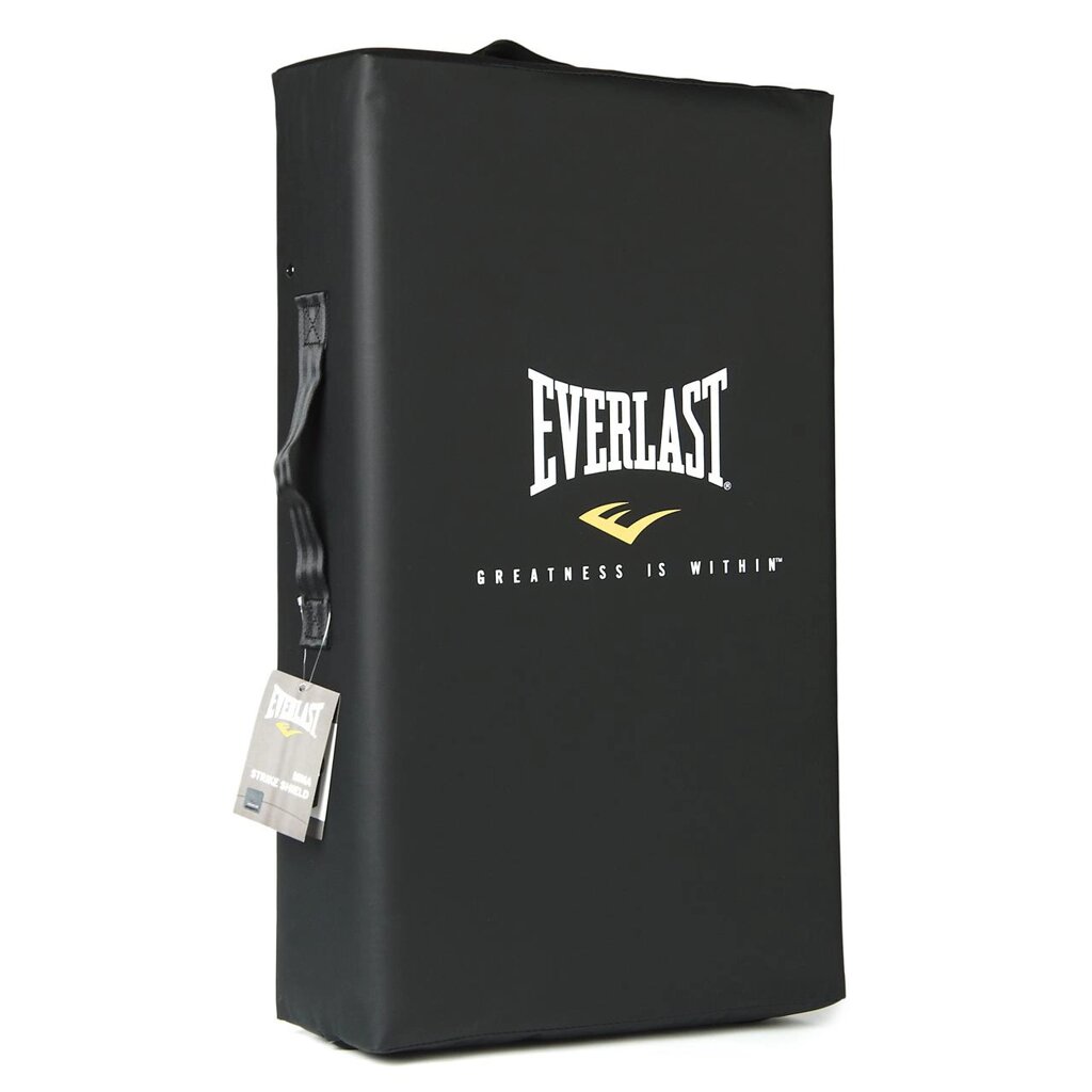 Маківара пряма EVERLAST 7330B MMA STRIKE SHIELD 65x38x15см 1шт чорний від компанії DROPT - інтернет-магазин гуртової та роздрібной торгівлі - фото 1