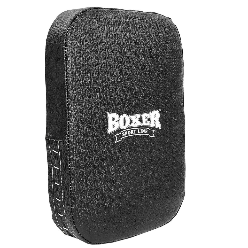 Маківара Пряма Кирза (1шт) BOXER 1018-01 (підтримка для рук, р-р 60х40х10см, чорний) від компанії DROPT - інтернет-магазин гуртової та роздрібной торгівлі - фото 1