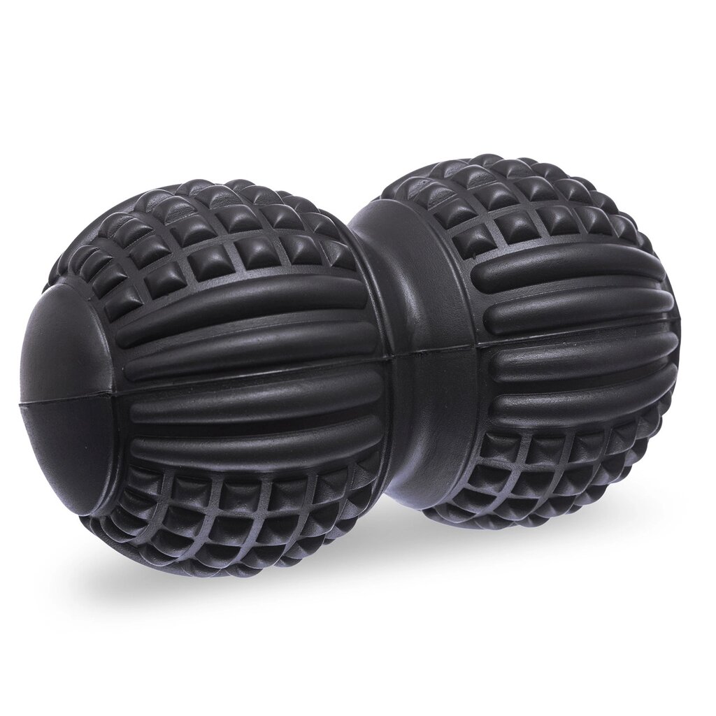 Масажер для спини DuoBall MASSAGE BALL FI-1686 (EVA, PVC, розмір 20х8см, кольори в асортименті) від компанії DROPT - інтернет-магазин гуртової та роздрібной торгівлі - фото 1