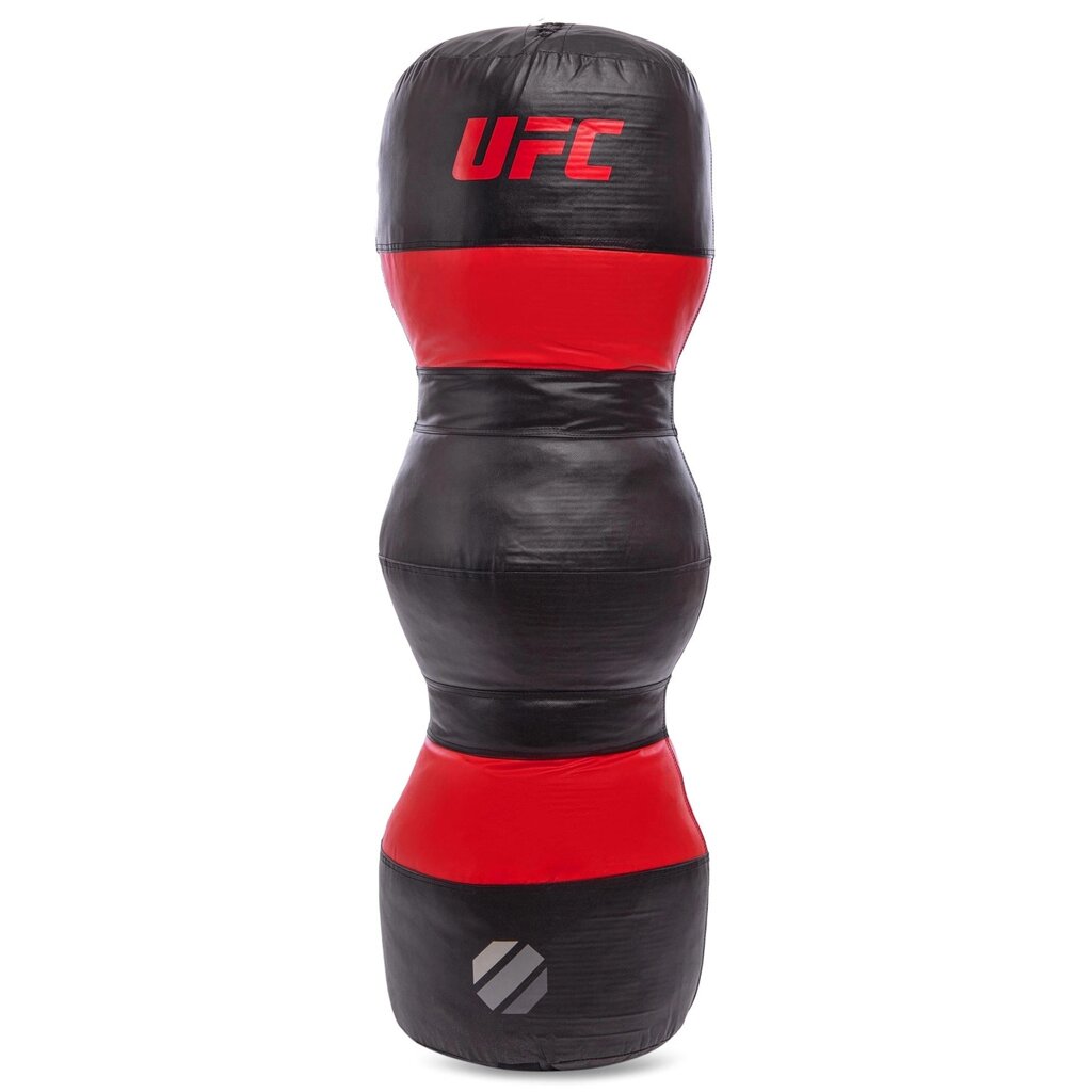 Мішок боксерський для грепплинга PVC h-119см UFC PRO UHK-75103 (d-40см, вага-32 кг, чорний-червоний) від компанії DROPT - інтернет-магазин гуртової та роздрібной торгівлі - фото 1