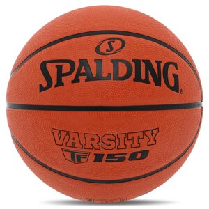 М'яч баскетбольний гумовий SPALDING TF-150 VARSITY 84421185 No5 жовтогарячий
