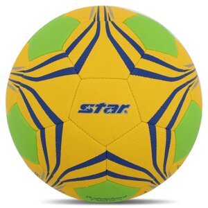 М'яч для гандбола STAR professional MATCH HB431 no1 жовтий-салатовий