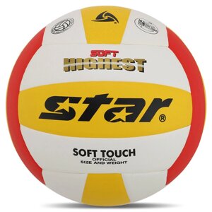 М'яч волейбольний STAR SOFT highest VB425-34S no5 PU