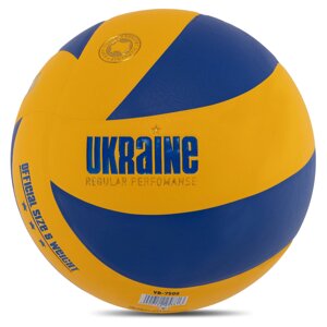 М'яч волейбольний UKRAINE VB-7500 No5 PU клеєний