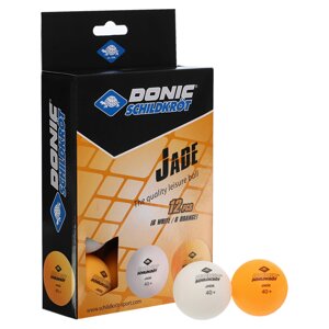 Набір м'ячів для настільного тенісу 12 штук DONIC MT-618045 JADE різнобарвний