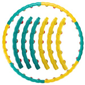 Обруч масажний Хула Хуп Zelart Hula Hoop COLOR BALL FI-1358 6 секцій