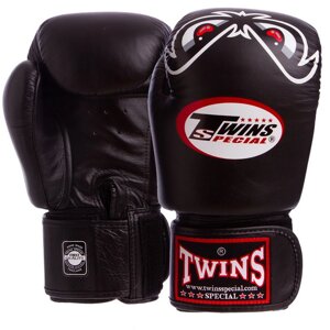 Рукавиці боксерські шкіряні TWINS FBGVL3-25 10-18 унцій кольору в асортименті