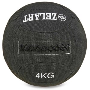 М'яч для кроссфита набивний в кевларовой оболонці 4кг Zelart WALL BALL FI-7224-4 (кевлар, наповнювач-метал. в Києві от компании DROPT - интернет-магазин оптовой и розничной торговли