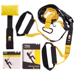 Тренувальні підвісні петлі TRX KIT P1 FI-3723-02 чорний-жовний в Києві от компании DROPT - интернет-магазин оптовой и розничной торговли