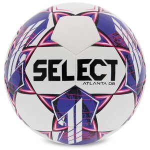 М'яч футбольний SELECT ATLANTA DB FIFA BASIC V23 No4 білий-фіолетовий