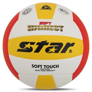 М'яч волейбольний STAR SOFT HIGHEST VB425-34S No5 PU в Києві от компании DROPT - интернет-магазин оптовой и розничной торговли