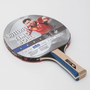 Ракетка для настільного тенісу 1 штука BUTTERFLY 85016 TIMO BOLL SILVER (деревина, гума)