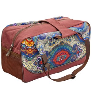 Сумка для фітнесу і йоги Yoga bag KINDFOLK FI-8366-4 (розмір 19смх50х33см, поліестер, бавовна, в Києві от компании DROPT - интернет-магазин оптовой и розничной торговли