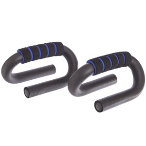 Упори для віджимань Zelart FI-3970 PUSH-UP BAR 11x21см сірий