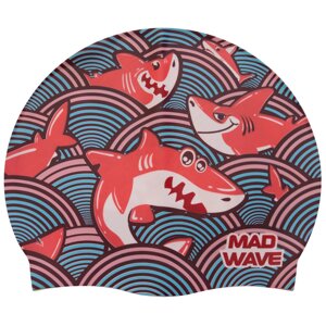 Шапочка для плавання дитяча MadWave Junior SHARKY M057911 кольору в асортименті в Києві от компании DROPT - интернет-магазин оптовой и розничной торговли