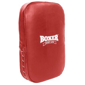 Маківара Пряма шкіряна (1шт) BOXER 1019-01 (підтримка для рук, р-р 60х40х10см, чорний) в Києві от компании DROPT - интернет-магазин оптовой и розничной торговли